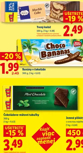 Sondey Treny koláč marble cake