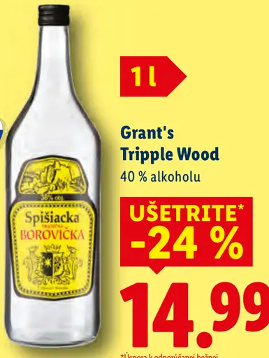 Grant's Tripple Wood whisky