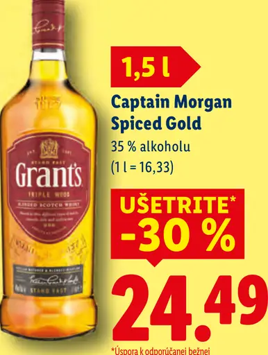 Captain Morgan Spiced Gold rum