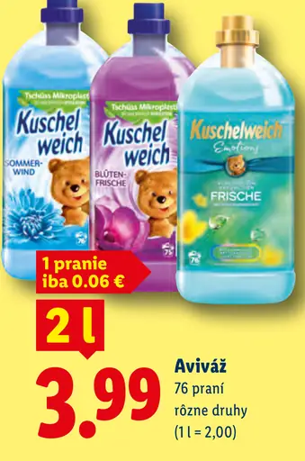 Kuschelweich aviváž