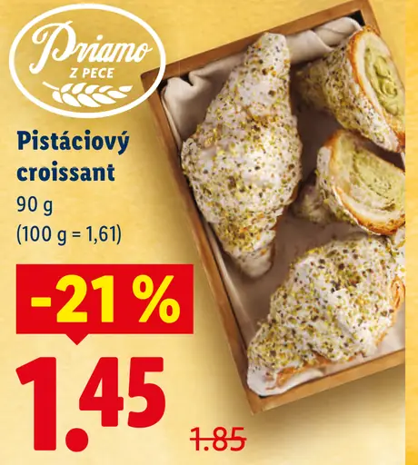 Pikok pistáciový croissant