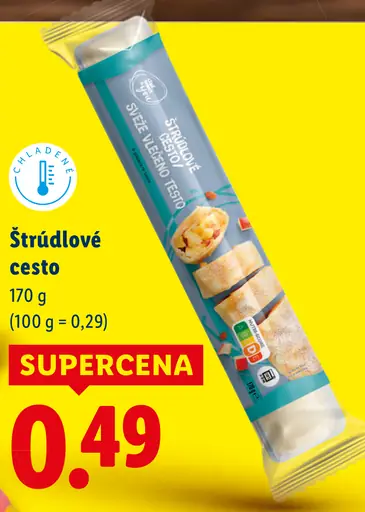 Selský štrúdlové cesto