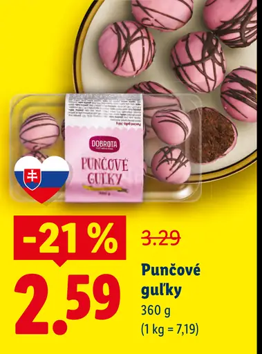 Odobena Punčové guľky