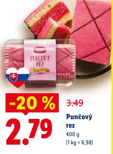 Odobena Punčový rez