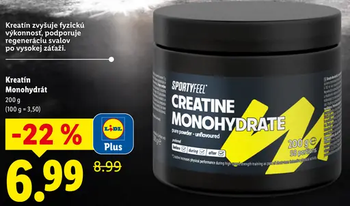 Sportyfeel kreatín monohydrát