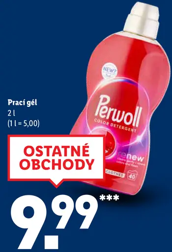 Perwoll Color prací gél