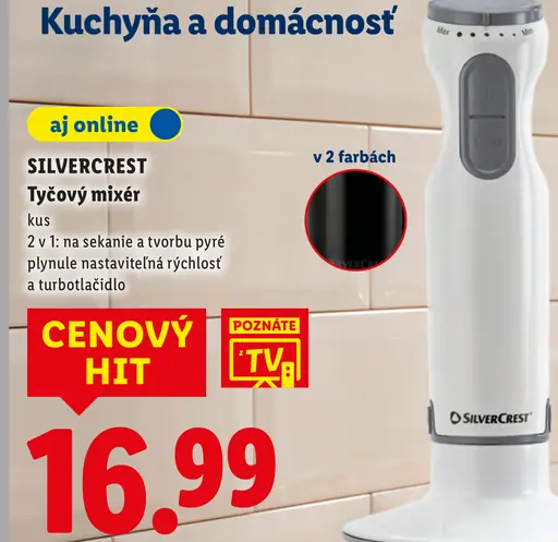 Silvercrest tyčový mixér