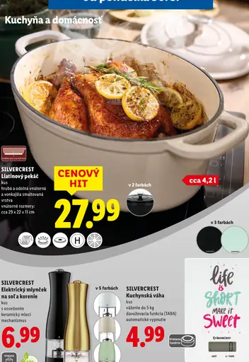 Silvercrest Liatinový pekáč