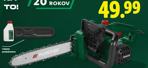 Parkside elektrická reťazová píla
