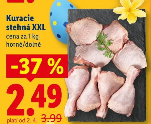 Kuracie stehná XXL horné/dolné