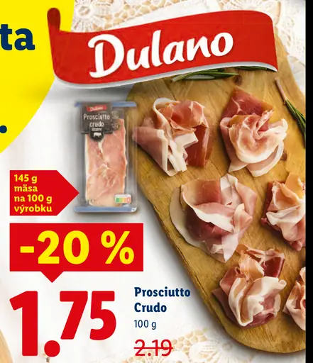 Dulano Prosciutto Crudo