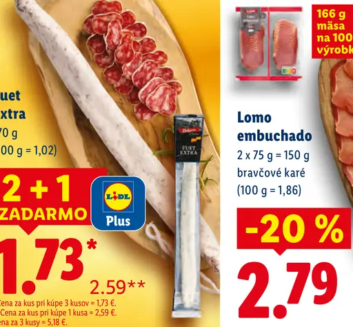 Dulano Lomo embuchado bravčové karé