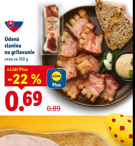 Údená slanina na grilovanie