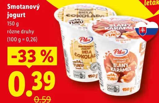 Pilos Smotanový jogurt