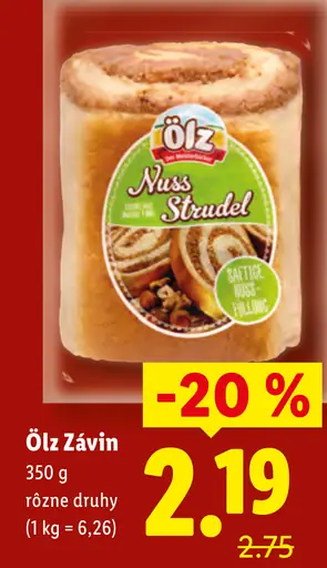 Ölz Závin orechový