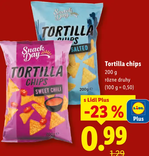 Snack Day Tortilla chips