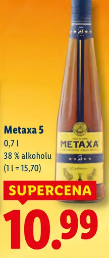Metaxa 5 hviezdičiek brandy