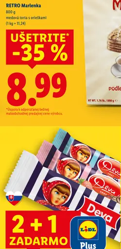 Marlenka Sviatočná medová torta