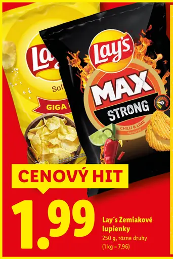 Lay's zemiakové lupienky