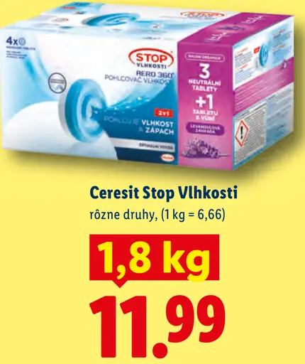 Ceresit Stop Vlhkosti pohlcovač vlhkosti