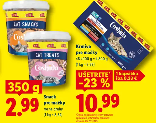 Coshida paté krmivo pre mačky