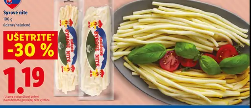 Syrové nite údené / neúdené