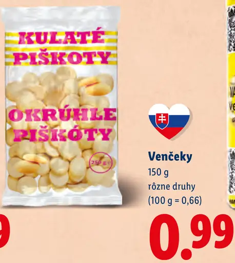Venčeky kakaové/vaječné