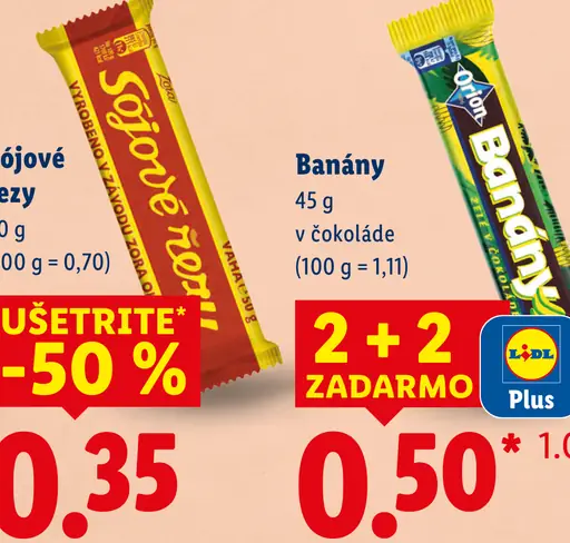 Banány v čokoláde