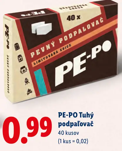 Pe-Po Tuhý podpaľovač