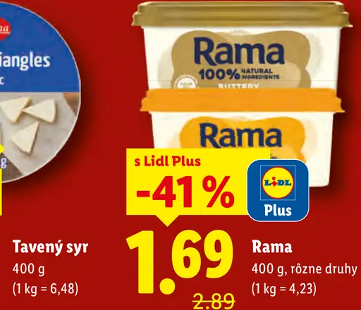 Rama Tekutý rastlinný tuk