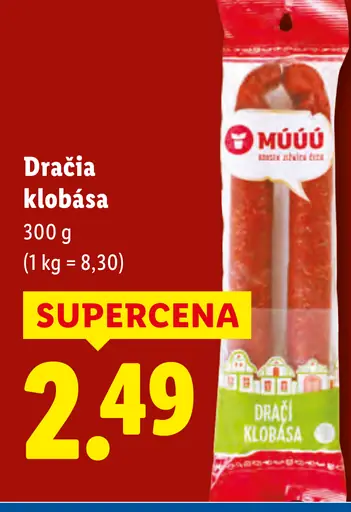 MÚÚ Dračia klobása