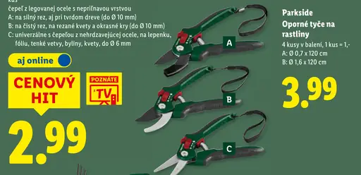 Parkside Záhradné nožnice