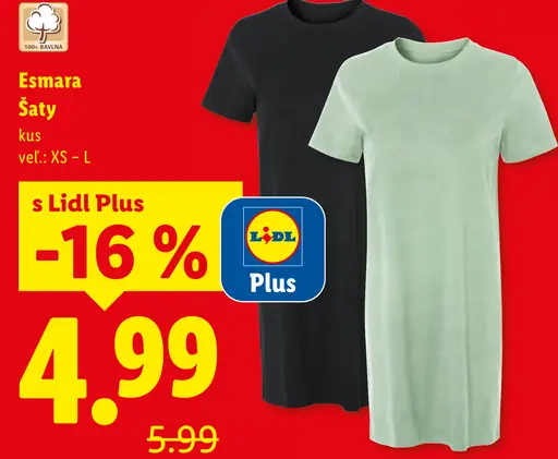 Esmara krátke šaty