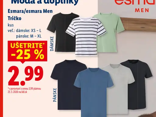 Esmara / Esmara Men tričko