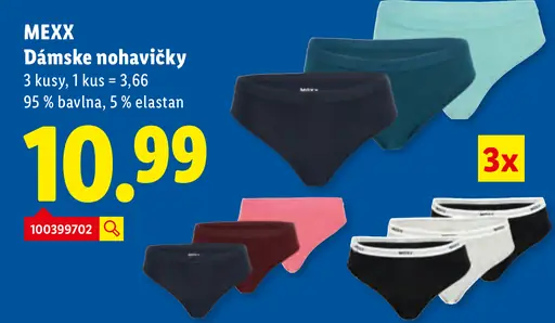 MEXX Dámske nohavičky