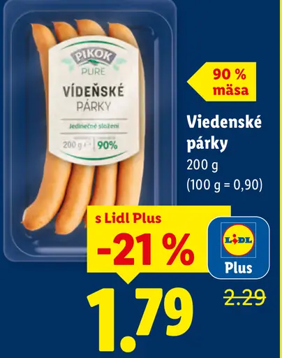 Pikok Viedenské párky