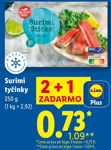 Ocean Sea Surimi tyčinky