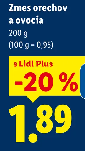 Alesto Fruit & Nut Mix Exotic zmes orechov a ovocia