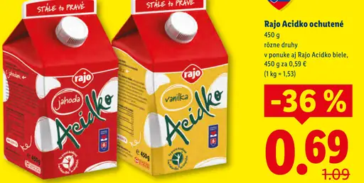 Rajo Acidko ochutené