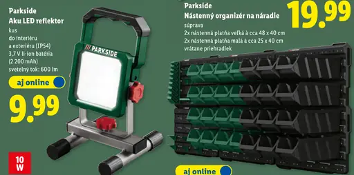 Parkside Aku LED reflektor