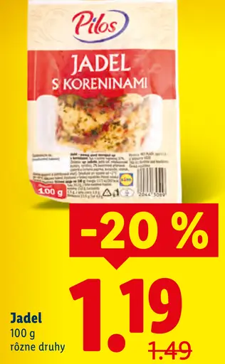 Pilos Jadel s koreninami syr