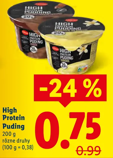 Milbona High Protein puding