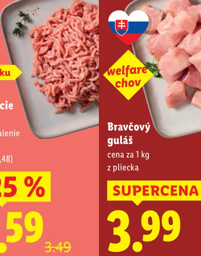 Bravčový guláš z pliecka