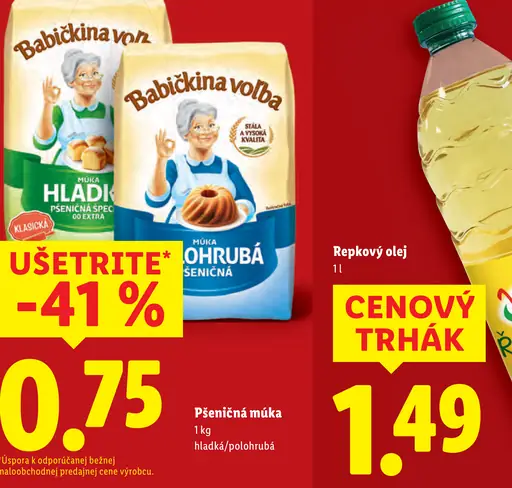 Babičkina voľba pšeničná múka hladká