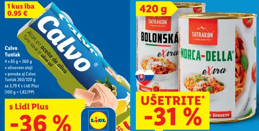 Calvo tuniak v olivovom oleji