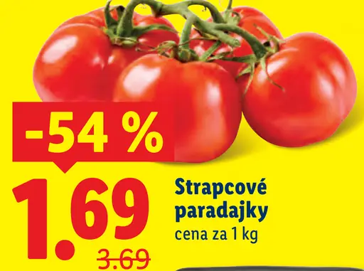 Strapcové paradajky čerstvé