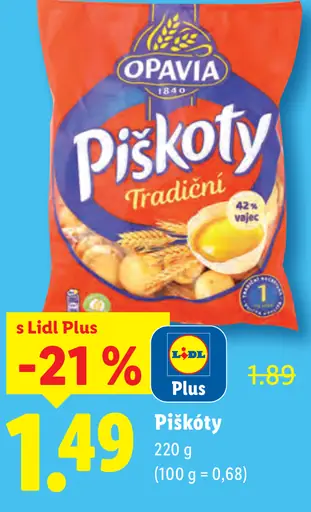 Tradičné piškóty