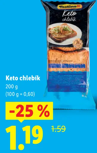 Nestlé Keto chlebík