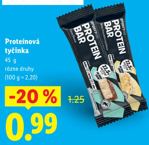 Sportyfeel proteínová tyčinka