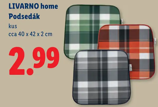 Livarno home podsedák